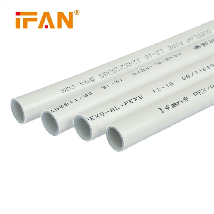 White Pex Pipe Underground