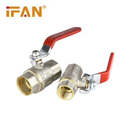 Stressbestendige messing kogelkraan